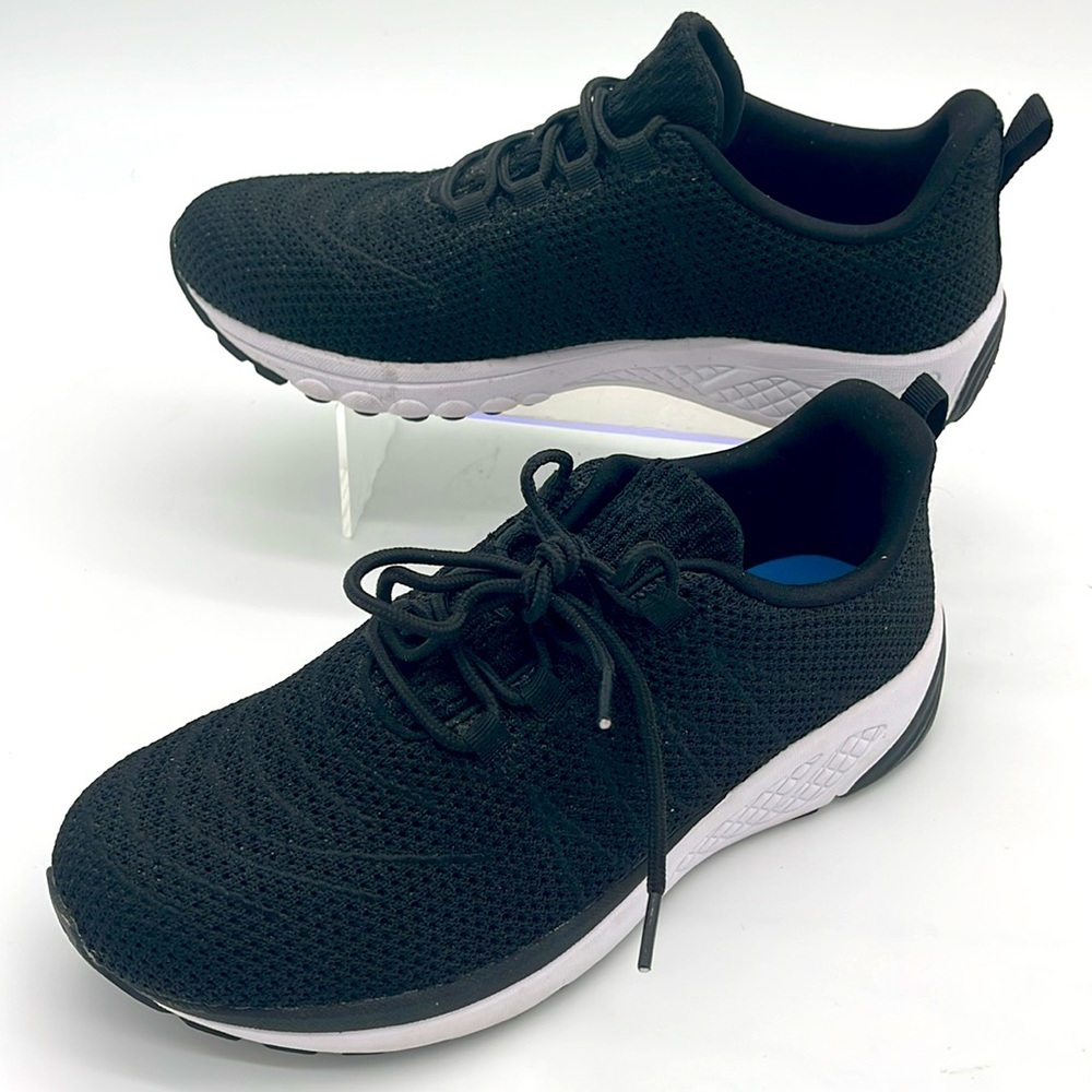 Propet WAA112 Tour Knit Black 9.5 Medium Womens Walking Shoe Diabetic Approved - Picture 4 of 8